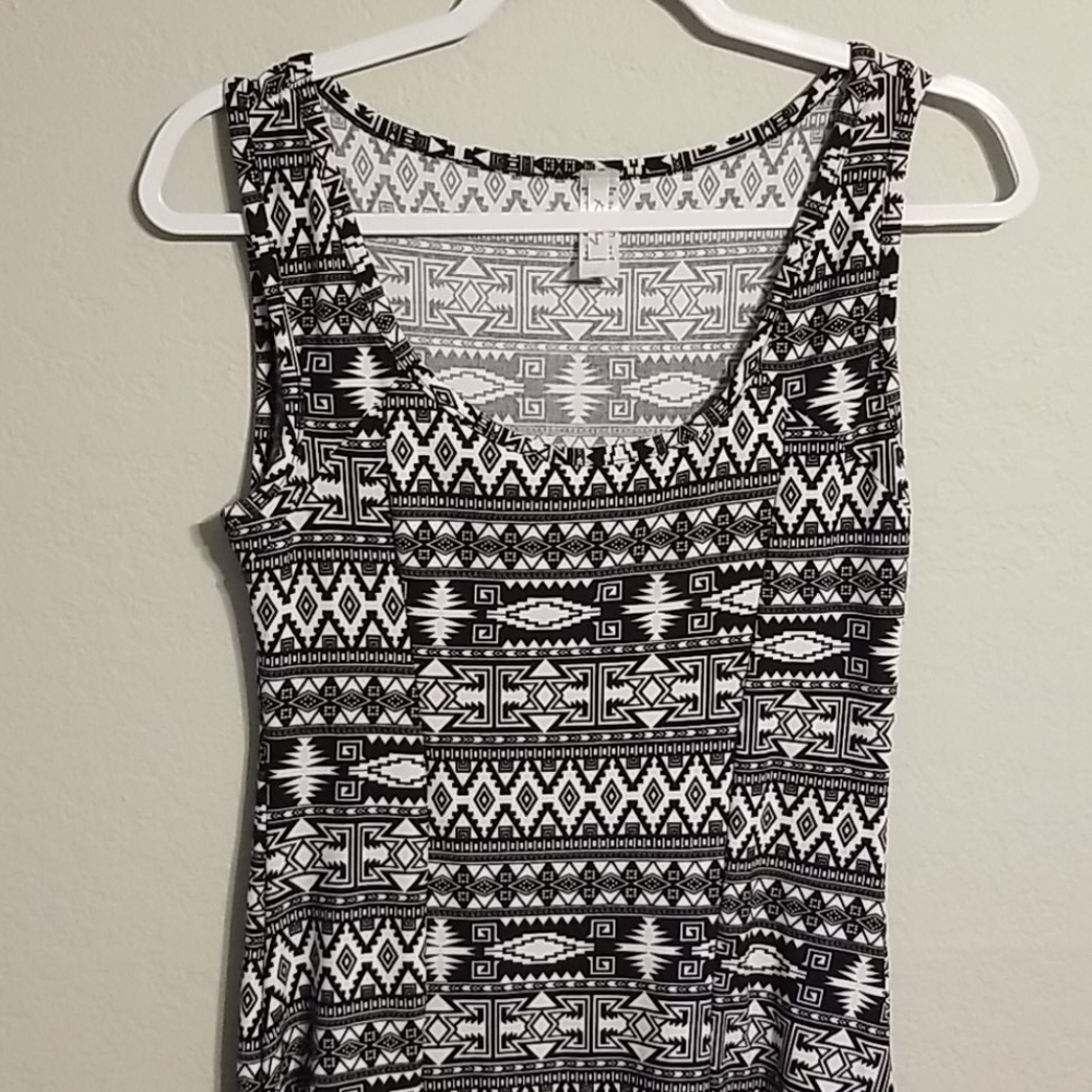 Aztec pattern Summer Dress - Picture 2 of 4